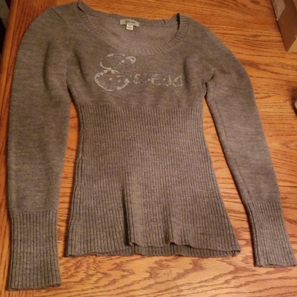 Guess grey sweater Size S - Picture 1 of 3